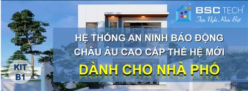 An ninh báo động chống trộm dành cho nhà phố Đà Nẵng